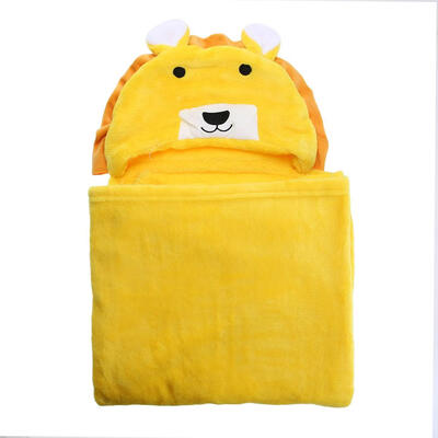 

Lion Animal Kid Baby Bath Towel Hooded Bathrobe Cloak Neonatal Blanket