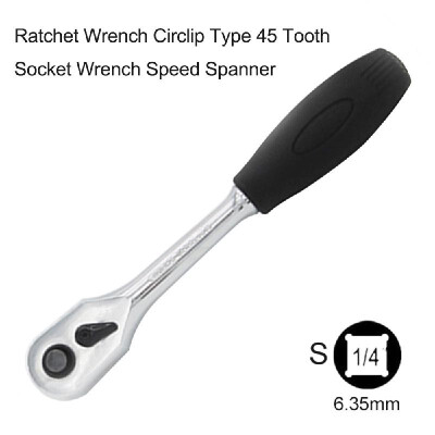 

1 pcs Ratchet Wrench Circlip Type 45 Tooth Socket Wrench Speed Spanner