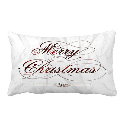 

Tailored Christmas Pillow Sofa Waist Throw Cushion Cover Home Decor A