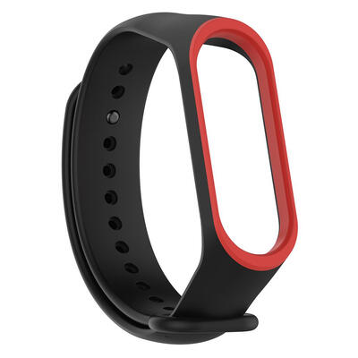 

Silicone Dual Color Wristband Bracelet Watch Strap for Xiaomi Miband 3 4
