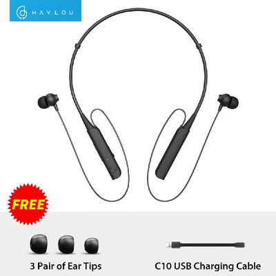 

Haylou C10 Neckband Wireless Collar Headphones In-Ear Binaural Stereo BT Sport Earphones with Mic