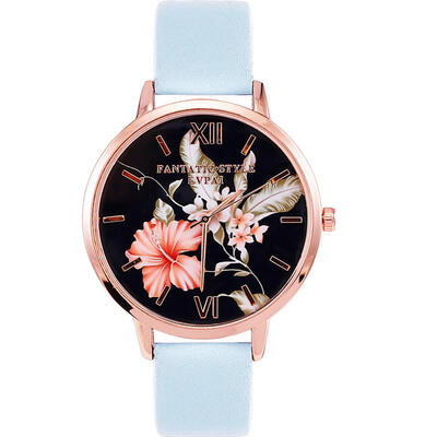 

2019 Women Fashion Black Leather Strap Analog Quartz Watch Ladies Luxury Dress Watches For Women Jewelry Gift