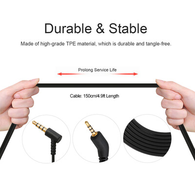 

35mm to 25mm Audio Cable for BOSE QC3 Headphones Cord Line