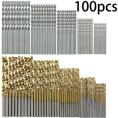 

100pcsSet High Quality HSS High Speed Steel 1 15 2 25 3mm Drill Kit