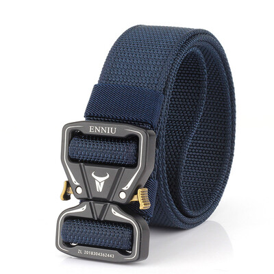 

Fashion Canvas Belt Tactical Designer Men Belts for Jeans Casual Thick Nylon Army Belt Metal Buckle Waist Belt Accessories Gift