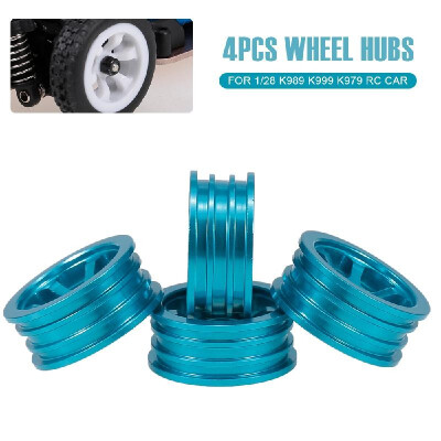 

4PCS Metal Wheel Hub 128 RC Car Wheel Kit for WLtoys K989 K999 K979 RC Car Accessories