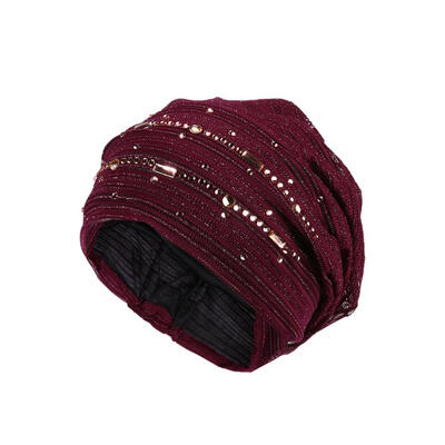 

Fashion Women Summer Lace Cancer Chemo Hats Casual Beanie Head Wrap Cap