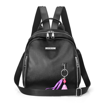 

Small backpack shoulder bag womens new soft skin laser mini ladies diagonal girl dual-purpose personality fresh