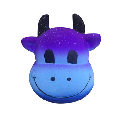 

YIWULA10cm Galaxy Cattle Slow Rising Cartoon Cream Scented Stress Relief Toys