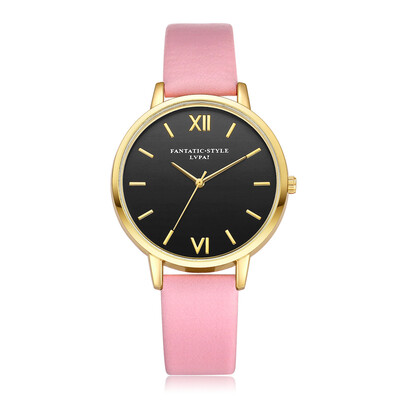 

LVPAI Simple Design Watches Women Quartz Wristwatch Clock Ladies Dress Gift Watches Luxury Watches For Women 9 colors 533