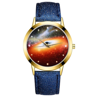 

RM Fashion Luxury Universe Black Hole Leather Belt Watch Ladies Quartz Watch
