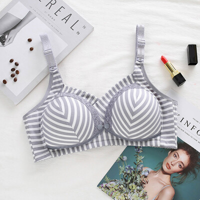 

〖Follure〗Woman Fashionable Bra Pure Cotton Comfortable Ventilation Sexy Lace Underwear