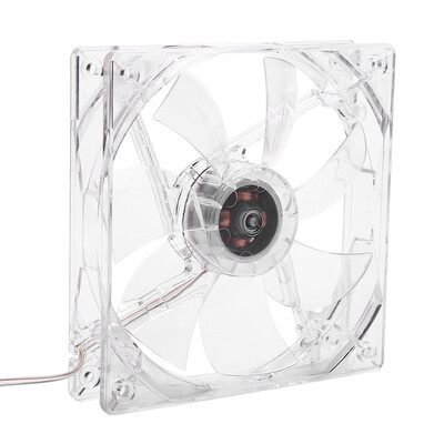 

Greensen 12cm USB LED Transparent Colorful Light Cooling Fan PC Computer CPU Cooling Fan