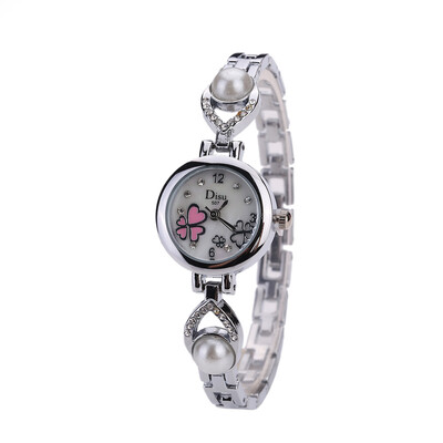 

Trendy fashion ladies alloy set pearl set hand
