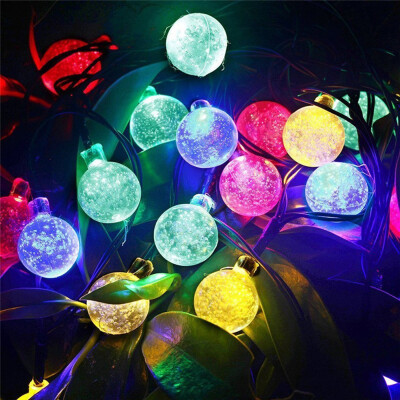 

〖Follure〗Outdoor String Lights Patio Party Yard Garden Wedding 30 Solar Powered LED Bulbs