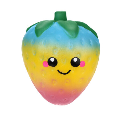 

Gotoamei Adorable Squishies Emoji Strawberry Slow Rising Fruit Scented Stress Relief Toy