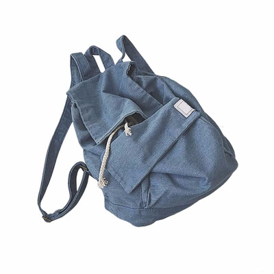 

1pc Backpack Canvas Hansenne Korean Style Fashion Book Bag Student Bag for Girls