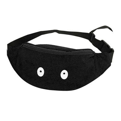 

Women Funny Eyes Pattern Crossbody Shoulder Pouch Chest Bag Fanny Waist Pack