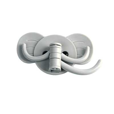 

Toponeto Elephant Stick On Wall Adhesive Hooks Self Bathroom Hanging Door Kitchen Hanger