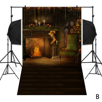 

Toponeto Christmas Backdrops Snowman Vinyl 3x5FT Lantern Background Photography Studio