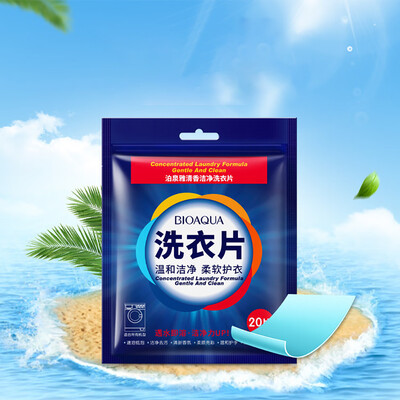 

〖Follure〗Washing Machine Hand Wash Clean Laundry Sheet Decontamination Soft Clothing A