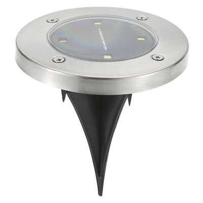 

Cross-border special for the new 4LED solar underground light lawn lamp stainless steel outdoor garden lights into the square ligh
