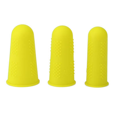 

Anti-slip Hot Glue Gun Finger Caps Silicone Finger Cover Sleeve Protector