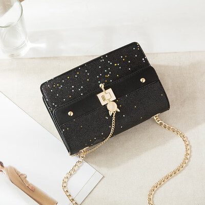

Summer ins single-shouldered girls tide Korean version of Joker student chain Messenger bag fashion