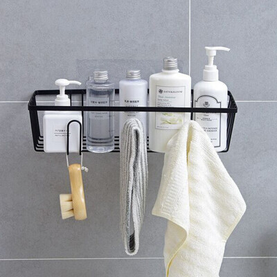 

〖Follure〗Wall-Mounted Bathroom Storage Rack Home Finishing Rack Storage Rack