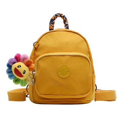 

New nylon cloth mini-shoulder bag with ladiesstraddles on a multi-purpose backpack for teenage girls