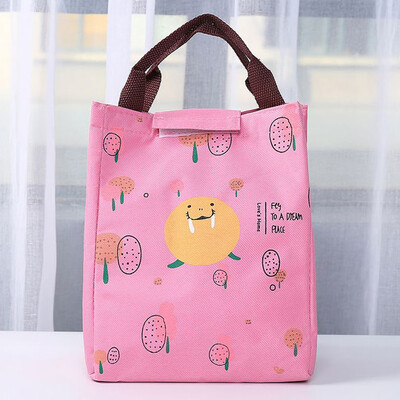 

Gobestart Portable Lunch Bag Tote Picnic Insulated Cooler Zipper Organizer Lunch Box