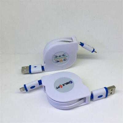 

Retractable Lightning Cable 2A Quick Charge Cord For IPHONE
