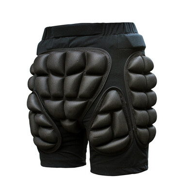 

Snowboarding Hip Protector Padded Winter Outdoor Skiing Black Pants Short Gear