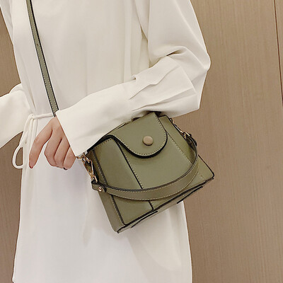 

Popular bags handbags 2019 new foreign gas bucket bag fashion handbags high-quality wild ins messenger bag