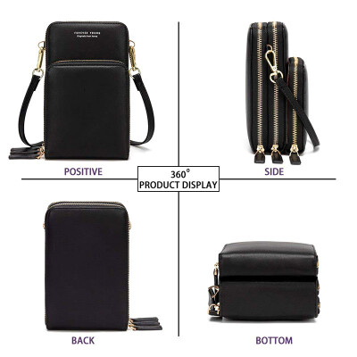 

Diagonal mobile phone bag
