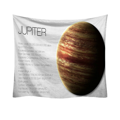 

Toponeto Fashion Tapestry Planet Universe Pattern Style Decorative Tapestry Home Decor