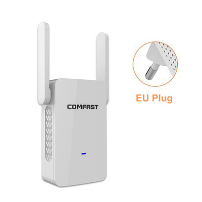 

COMFAST WiFi Range Extender 1200Mbps 360 Degree Full Coverage External Antenna Signal Booster Antenna Wireless WiFi Repeater