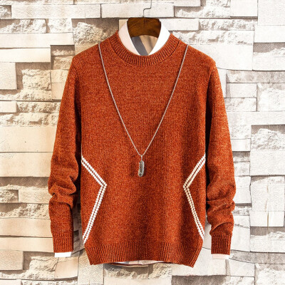 

Toponeto Mens New Autumn Winter Casual Long Sleeve Knitting Sweaters Tops Blouse