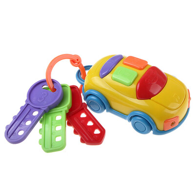 

Baby Toy Musical Car Key Toy Smart Remote Car Voices Pretend Play Education Toy