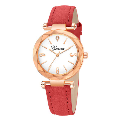 

Simple Women Watches Scale Digital Dial Ladies Fashion Quartz Wristwatch Business Leather Strap Clock Casual Zegarki Damskie50