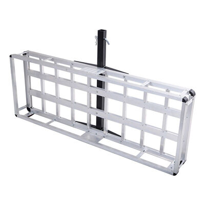 

Aluminum Hitch Carrier Truck Luggage Basket Rack