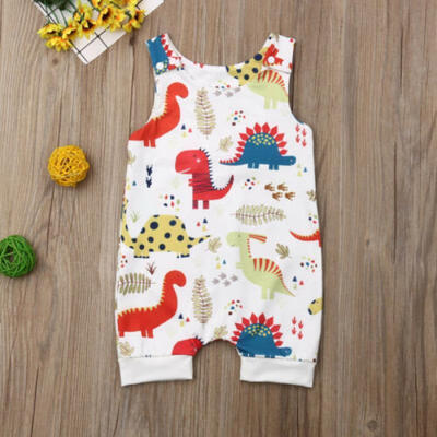 

US Newborn Baby Boy Girl Cotton Bodysuit Romper Jumpsuit Clothes Outfits Sunsuit