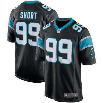 

Mens Football Jersey Carolina Panthers Kawann Short Black Game Jersey