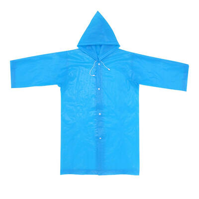 

EVA Transparent Kids Raincoat Outdoor Hiking Camp Waterproof Rainwear Suit