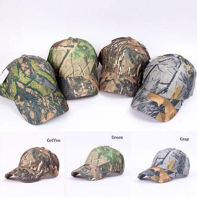 

Fashion Mens Military Adjustable Baseball Caps Camo Hunting Fishing Army Hats