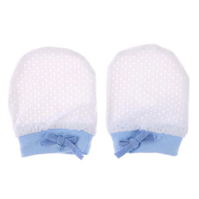 

1 Pair Cute Baby Anti Scratching Gloves Protection Face Soft Newborn Mitten