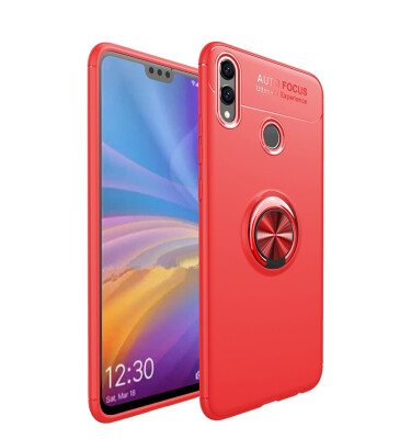 

Finger Ring Stand Case Huawei Honor 8X X8 Magnetic Car Mount Case Huawei Honor 8X JSN-L21 Soft TPU Cover