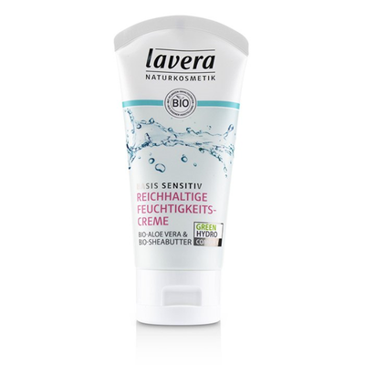 

LAVERA - Basis Sensitiv Rich Moisturising Cream - Organic Aloe Vera & Organic Shea Butter 50ml16oz