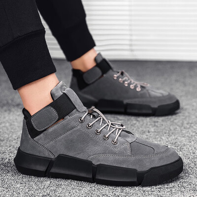

Mens shoes high to help Korean mens casual wild shoes shoes spiritual social network red tide shoes