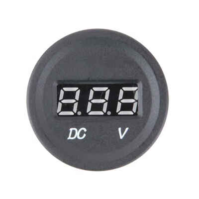 

Mini Waterproof LED Display Car Motorcycle Digital Voltmeter DC12-24V Electric Voltage Meter Sensor